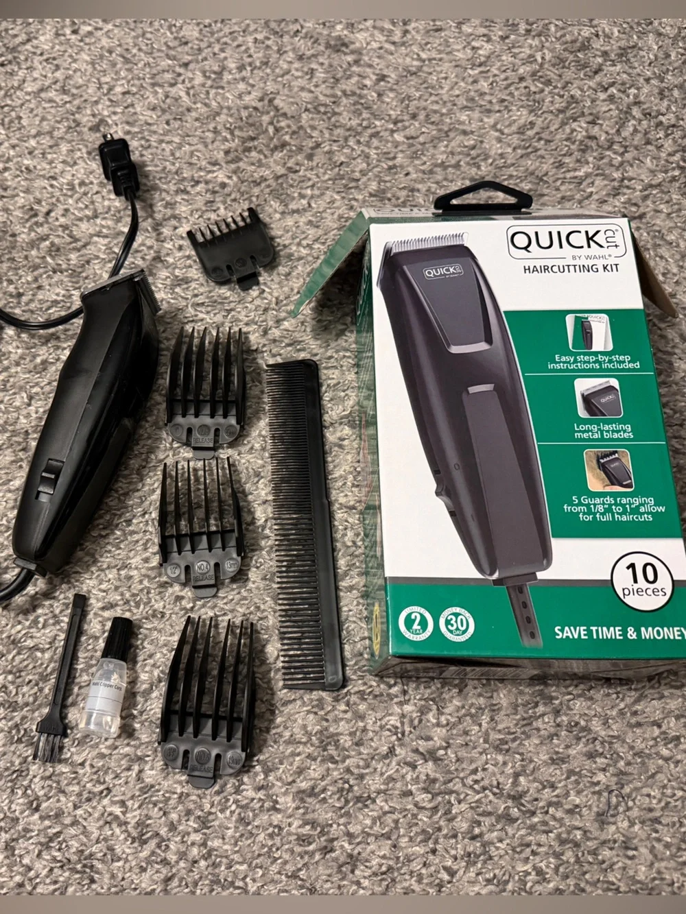 Wahl Haircutting Kit with 5 Guards